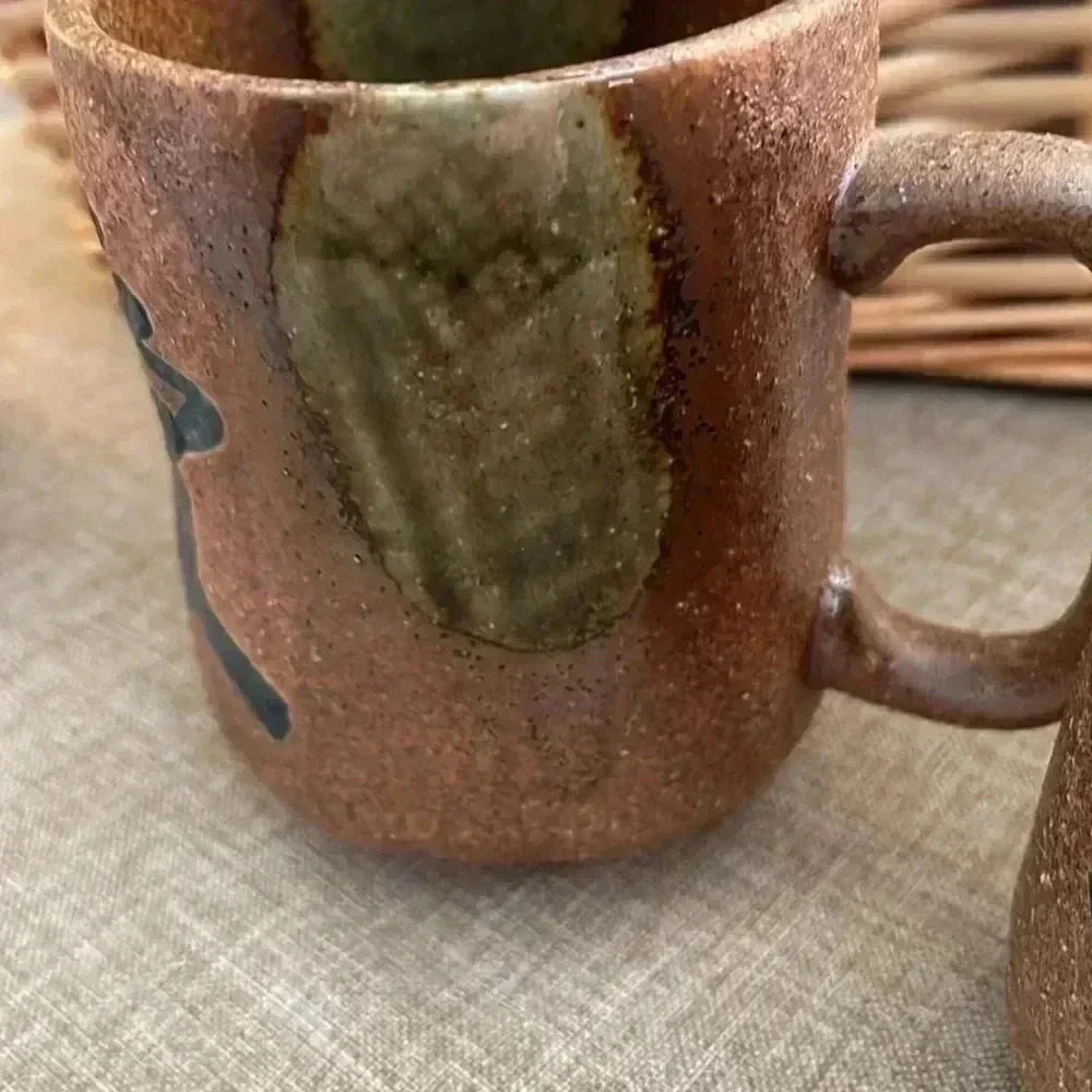 Set of 2 Artesian Pottery 12oz Mugs -Never Used- - Picture 3 of 6